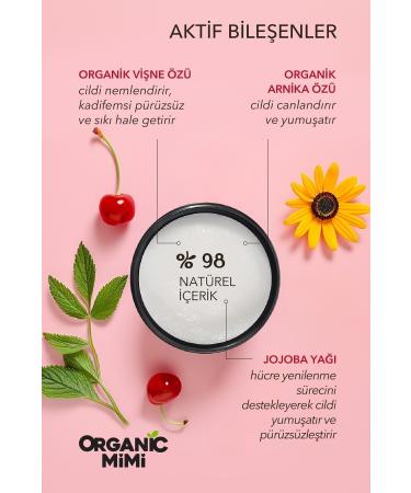 ORGANIC MIMI Body Moisturizer Light Body Cream Arnica Cherry 200 Ml / Body Sorbet - Buy Online on GoSupps.com
