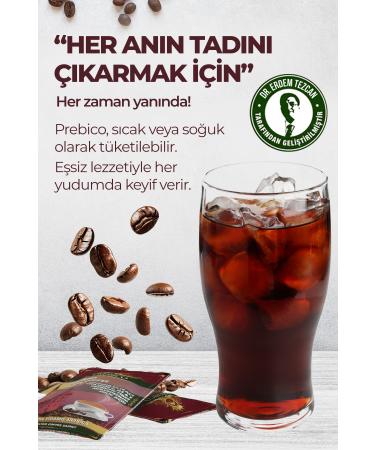 Prebico Prebiotic Ginseng Chicory Detox Vitamin and Mineral Filter Coffee 150 gr - Buy Online on GoSupps.com