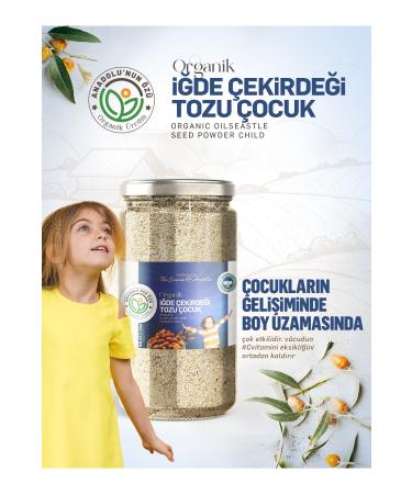 The essence of Anatolia organic production Organic Oleaster Seed Powder (CHILDREN)''110gr'' - Buy Online on GoSupps.com