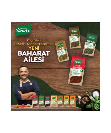 Knorr Spice Series Red Pepper Powder Sweet 65 gr X 5 Pieces - Buy Online on GoSupps.com