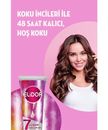 Elidor 7 in 1 Hair Beautifying Care Cream Contains Collagen 150 ml X2 - Buy Online on GoSupps.com