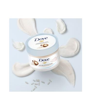 Dove Body Scrub Macadamia Nut & Rice Milk 225 ml X1 - Buy Online on GoSupps.com