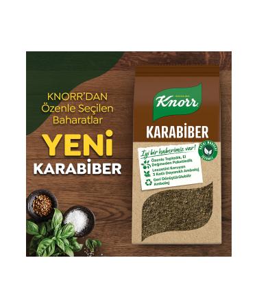 Knorr Spice Series Black Pepper 60 gr X 4 Pieces - Buy Online on GoSupps.com