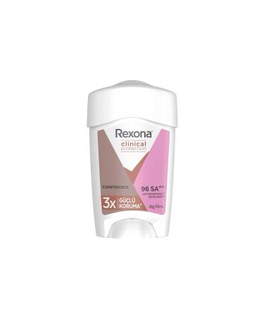Rexona Clinical Protection Women Stick Deodorant Confidence 3x Strong Protection 45 ml - Buy Online on GoSupps.com