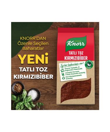 Knorr Spice Series Red Pepper Powder Sweet 65 gr X 5 Pieces - Buy Online on GoSupps.com