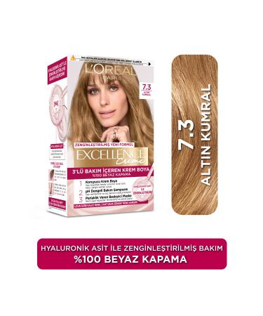 L'Oreal Paris Excellence Creme Hair Dye 7.3 Blonde Dore