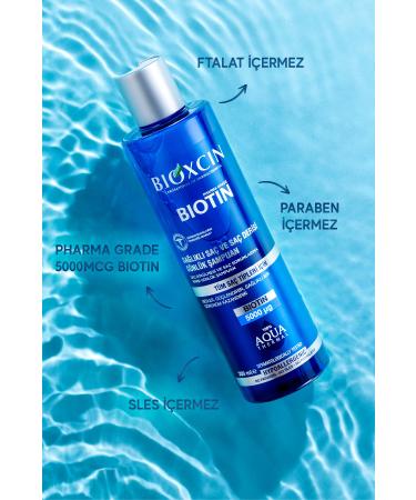 Bioxcin Biotin Daily Shampoo 300 Ml - Sensitive Hair and Scalp Soothing Hypoallergenic Purifying - Buy Online on GoSupps.com
