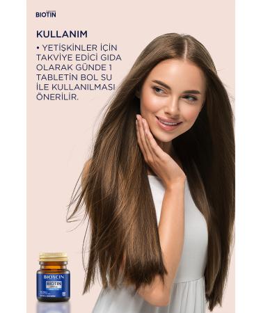 Bioxcin Biotin 5000 Mcg 60 Tablets Biotin Shampoo 300 ml Kofre - Buy Online on GoSupps.com