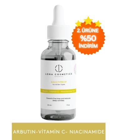 Lona Cosmetics Arbutin Skin Tone Equalizer Anti-Spot and Brightening Arbutin Skin Serum