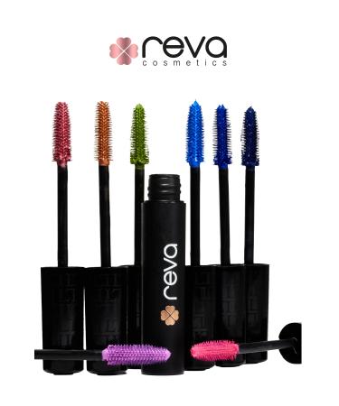 REVA Lash Booster & Full Volume Color Mascara Brown-Full Volume & Lengthening Color Mascara Brown 459 - Buy Online on GoSupps.com