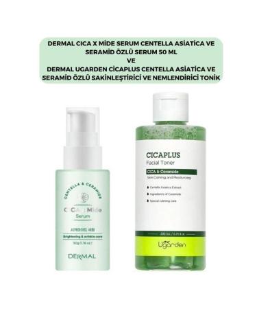 Dermal Cica X Stomach Centella Asiatica Essence Serum and Ugarden Tonic
