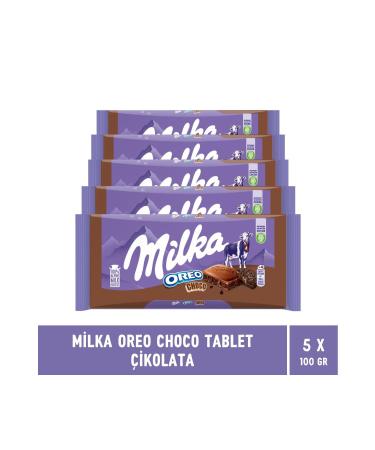 Milka Tablet Oreo Choco 100 gr Set of 5