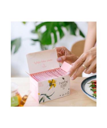 Herby Skinny Tea Diet Support Form Herbal Tea - Buy Online on GoSupps.com