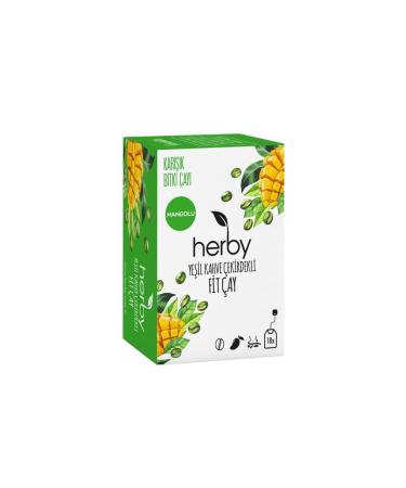 Herby Green Coffee Bean Fit Tea 3-Pack - Buy Online on GoSupps.com