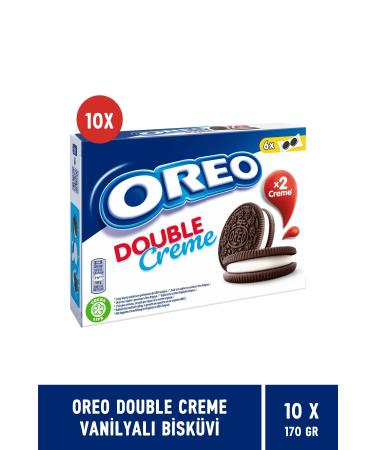 Oreo Biscuit Double Cream 170 gr 10 Pack