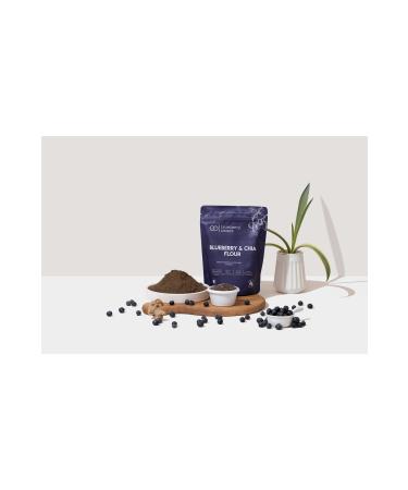 Blueberry sisters Blueberry Chia Flour 250 gr - Buy Online on GoSupps.com
