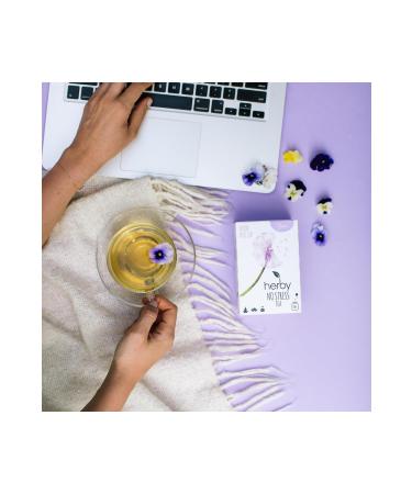 Herby No Stress Tea Relaxing Passionflower Herbal Tea 3 Pack - Buy Online on GoSupps.com