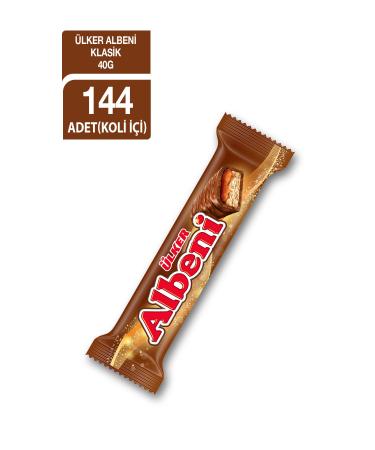 Ulker Albeni Coated Bar 40 gr 144 pieces