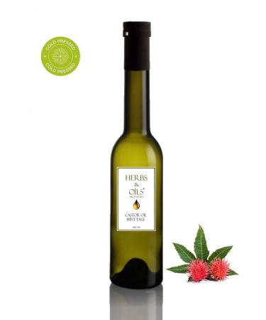Herbs & Oils Castor Oil ( Cold Press ) Castor Oil 250 ml ( Cold Press )