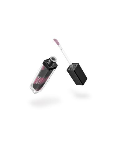 KIKO LIP GLOSS - Magnetic Nights Dark Glazed Liquid Lip Balm - 03 Mauve in Black
