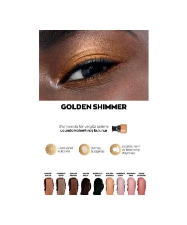 Avon Power Stay Shadow Stick Pencil Eyeshadow. Golden Shimmer - Buy Online on GoSupps.com