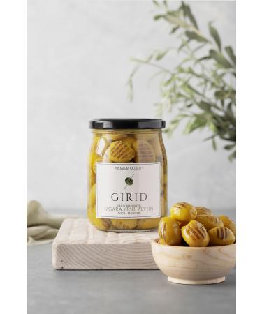 Girid Grilled Green Olives 1000 gr