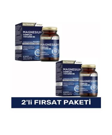 Nutraxin Magnesium Complex 125mg 60 Capsules