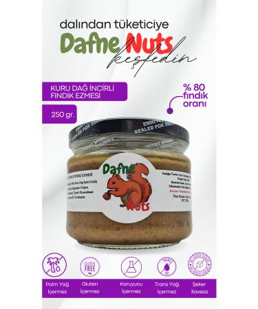 Dafne Nut Hazelnut Paste with Dried Mountain Figs 250 gr.