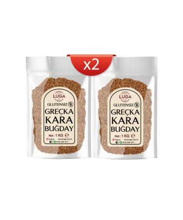 Luga Gre ka Buckwheat - Gluten Free 2 x 1 KG Total 2 KG