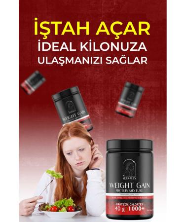 Sefralls Weight Gainer Appetite Stimulating Protein Powder Banana and Cocoa Flavored Weight Gaining Powder