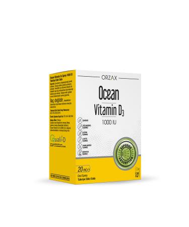 Ocean Vitamin D3 1000 IU 20 ml Spray / 130 doses
