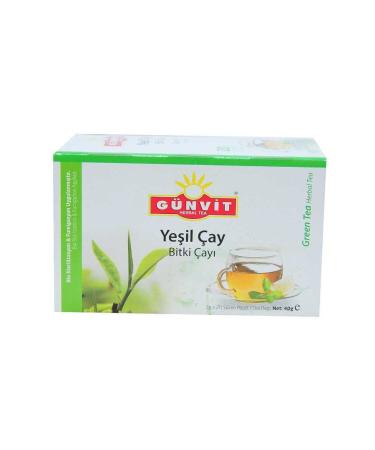 Astra Market Green Tea Herbal Tea 20 Filtering Bags