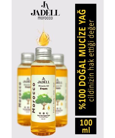 JADELL Nourishing & Moisturizing Miraculous Morocco Miracle Oil for All Skin and Hair Types 100 ml - Buy Online on GoSupps.com