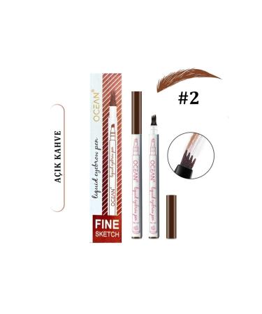 Ocean Permanent Liquid Eyebrow Shaping Pencil