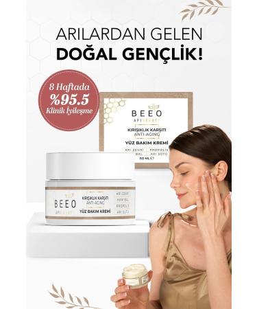 BEE'O Apibeauty Bee Venom Propolis Royal Jelly Anti Aging Face Care Cream 50ml - Buy Online on GoSupps.com