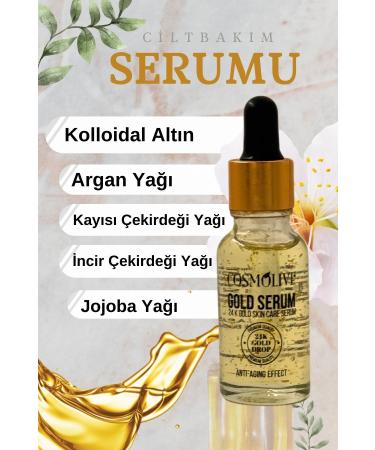 Cosmolive 24k Gold Skin Care Serum 20ml - Buy Online on GoSupps.com