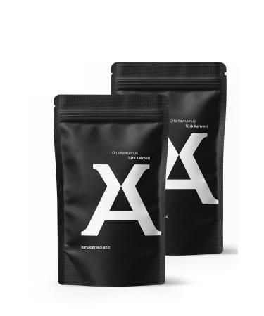 Aziz Kurukahveci Medium Roast Turkish Coffee 2x250 grams