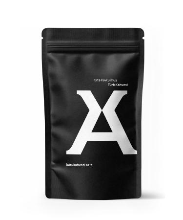 Aziz Kurukahveci Medium Roast Turkish Coffee 2x250 grams - Buy Online on GoSupps.com