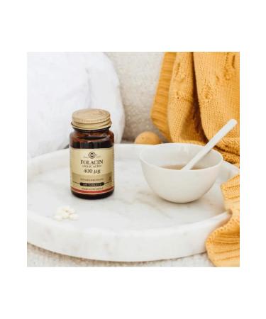 Solgar Folic Acid Folacin 400 Mg 100 Tablets - Buy Online on GoSupps.com