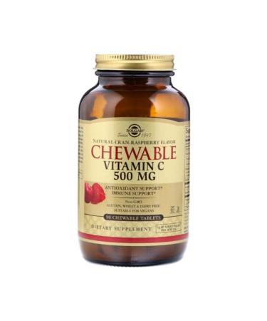 Solgar Chewable Vitamin C 500 Mg 90 Tablets