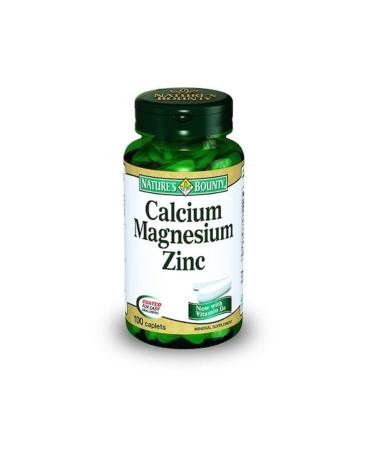 Natures Bounty Calcium Magnesium Zinc 100 Tablets