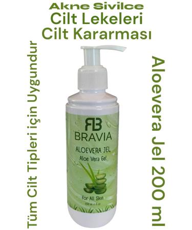 Bravia Ibn Sina Cream 200 ml Aloe Vera Gel Face Cream - Dark Spot Acne Sivlice - Buy Online on GoSupps.com