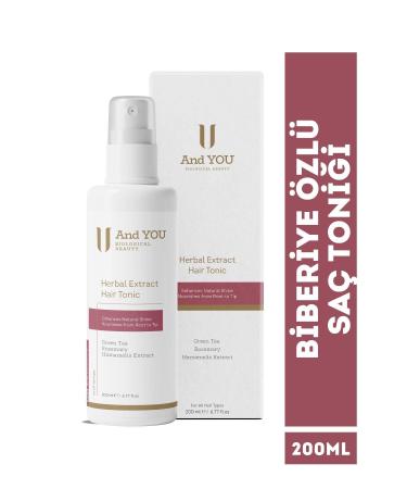 AND YOU Herbal Extract Hair Tonic / Herbal Extract Hair Tonic 200 ml