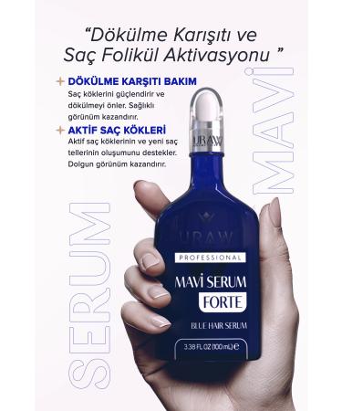 Uraw Blue Serum Forte 3-Pack Opportunity Package (Anti-Loss and Hair Follicle Activation) - Buy Online on GoSupps.com