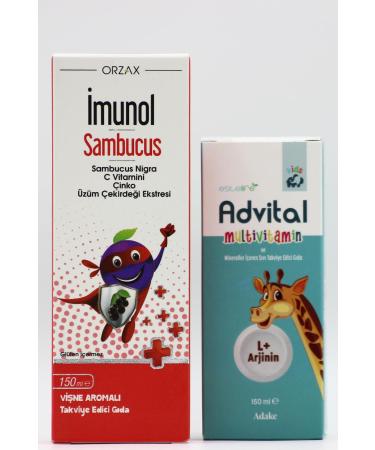 Ocean Sambucus Syrup and Advital Multivitamin Syrup - Buy Online on GoSupps.com