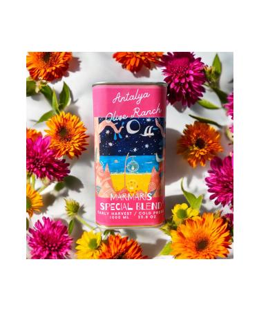 Antalya Olive Ranch Natural Extra Virgin Olive Oil Marmaris Blend 1 liter