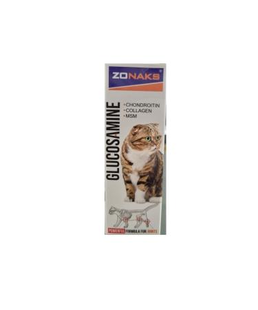 Zonaks Authorized Dealer - Zonaks Glucosamine Cat Joint Nutritional Supplement 50 ML