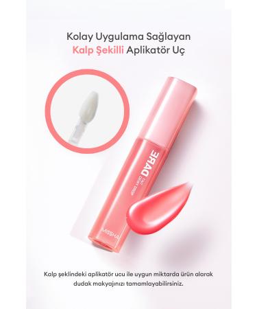 Missha Long-Lasting Moisture Finish Shiny Tint Dare Tint Dewy Drop (Pink Pebble) - Buy Online on GoSupps.com