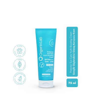 Organixlab Sunscreen Effective Anti-Wrinkle Face Cream I Uva and Uvb Effective Spf 50 Sun Cream 75 ml