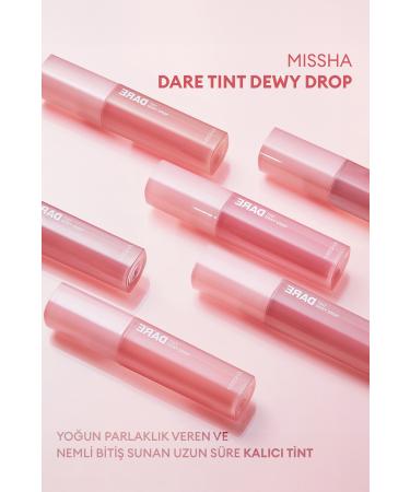 Missha Long-Lasting Moisture Finish Shiny Tint Dare Tint Dewy Drop (Peachy Glass) - Buy Online on GoSupps.com